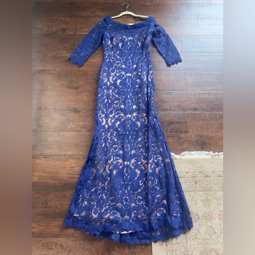 Tadashi Shoji Lace Evening Gown